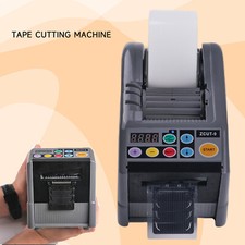 Automatic Tape Dispenser Electric Auto Manual Cutter Dual Cutting Machine Home