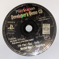 PS1 Hear it now! Play it Later! Developer's Demo Disc 1995 Rare Excellent Cond.