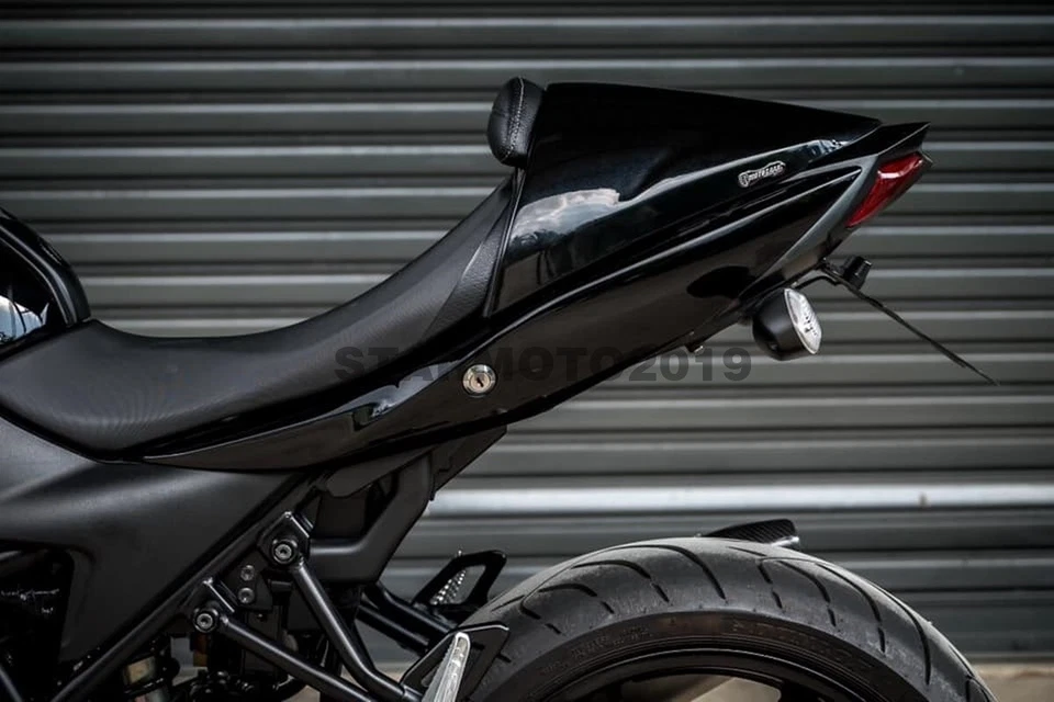 FUNDA ASIENTO PARA SUZUKI SV650X SV650A SV650 CARENADOS TRASEROS CARROCERÍA CAFÉ RACER 2016++ Foto 4 de 4