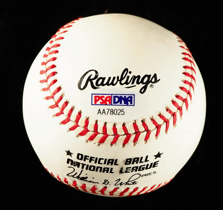 TOM SEAVER Auto Signed Autographed National League BASEBALL - PSA - ⚾🔥⚾ - Image 3 of 4