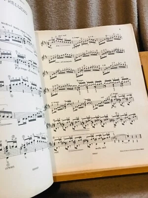 Manuel M. Ponce Preludio partition guitare Segovia éditions Schott - Photo 1/2