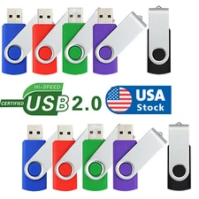 10/20Pack 8GB 16GB 32GB Memory Stick USB2.0 Flash Drive Thumb Fold Data Storage