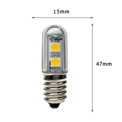 E14 Led Corn Light Bulb 1w 0.5w Sewing Machine 220v Bulbs Cool White Lighting - Picture 2 of 15