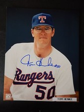 Tom Henke Autographed 8