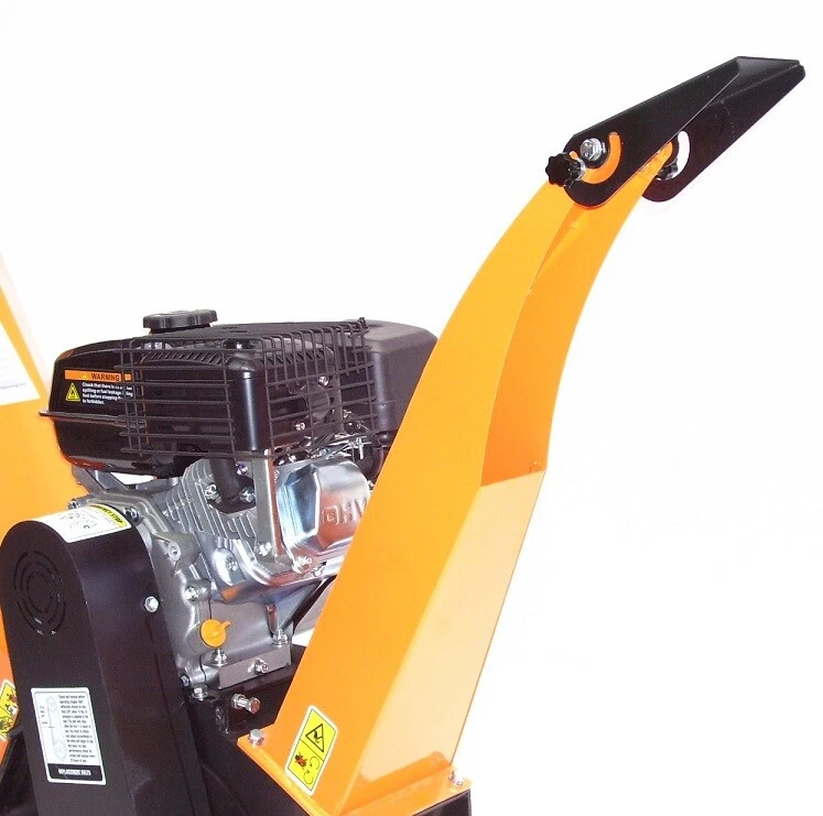 Trommelhäcksler 100 Benzin 55748 Holz Häcksler Gartenhäcksler Schredder 6,5 PS - Bild 4 von 4