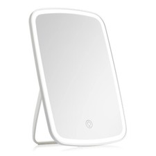 Makeup Mirror Vanity Mirror with 3 Lights Color Touch Screen Women Gift