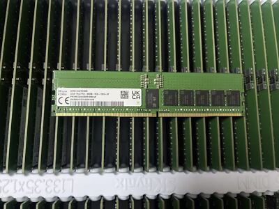 メモリー SKHYNIX DDR5 ECC Unbuffered 32GBx4(128GB SK Hynix 4 x 32GB 4800MHz Total: 128GB REG ECC RAM DDR5