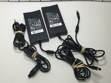 Lot of 2 Dell 130W AC Adapter 19.5V 6.7A PA-4E DA130PE1-00 LA130PM121 Charger
