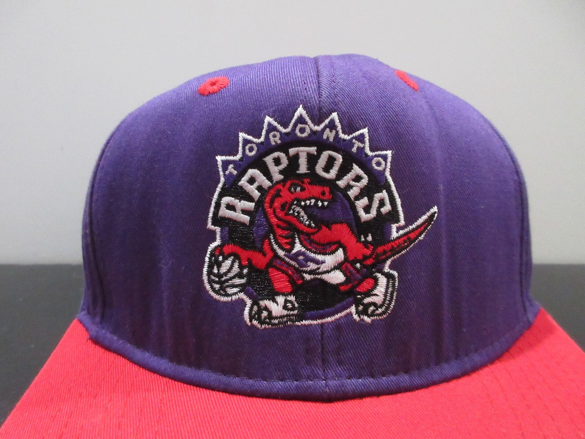 キャップ　adidas ×ラプターズ Toronto Raptors Hat Cap Snap Back Purple Red NBA Basketball