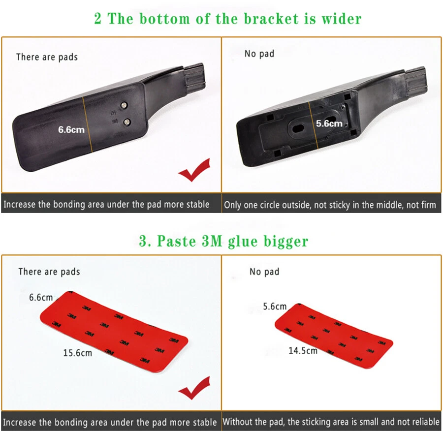 1.3M Refit Car Roof Luggage Rack Side Bars Rails Top Perforation-Free Trim USA - Imagem 4 de 4