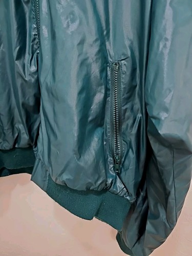 Vintage Men's IZOD Club Green TRACK SUIT JACKET Windbreaker XXL Hooded - Picture 2 of 11