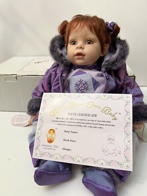 Adora Doll Marked KRV-048 Red Hair Green Eyes 18” Baby Toddler Original  Outfit