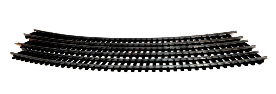 Vintage HO Hornby R605 Double Curve 45 Arc Lot of 3 - Image 4 of 4