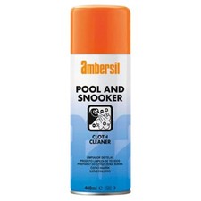 Ambersil Pool Snooker Table Spray Cloth Cleaner Also Upholstery Chairs Sofas