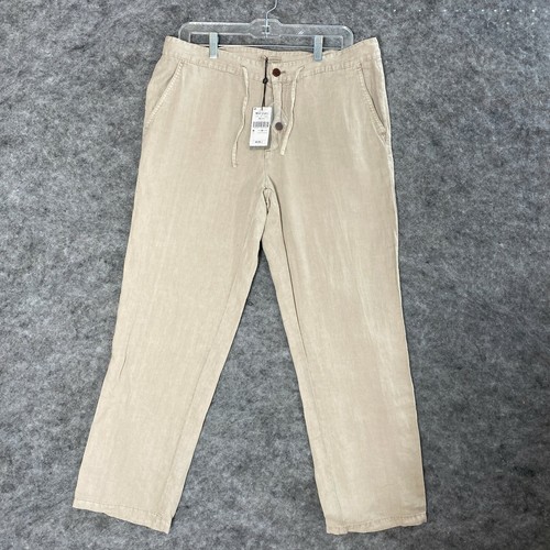 Emidio Tucci Mens Linen Pants Size 46 