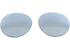 RAY BAN 3447N 50 Replacement Lenses Flash Silver Flat Lens