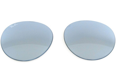RAY BAN 3447N 50 Replacement Lenses Flash Silver Flat Lens