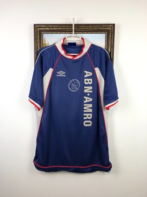 Maillot Vintage Ajax Amsterdam 1997 - Laudrup #10 - Umbro - Taille XL