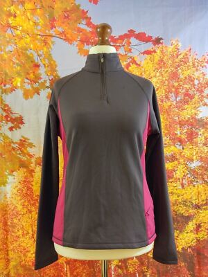 Alpine Design Dri-Logic Sweatshirt rosa blau Polyester. UK Damen Gr. Medium
