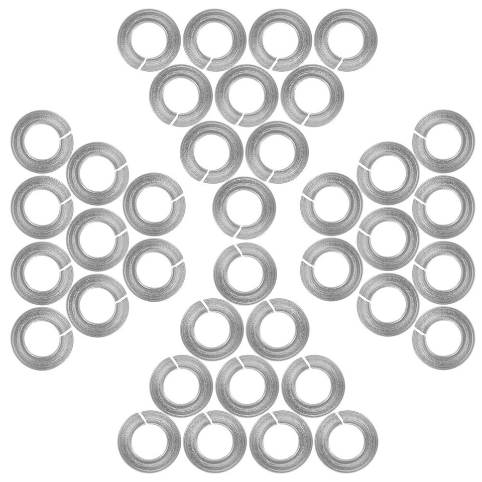 100 Pcs Lock Washer Prevent Loose Fasteners Compression Washers eBay