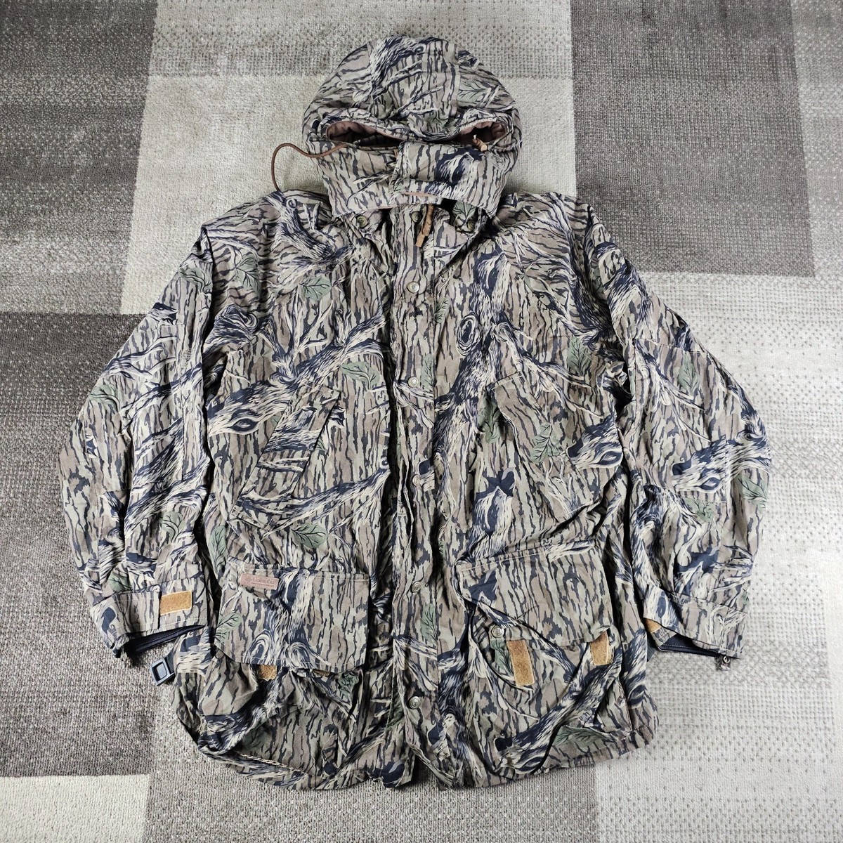ウェア Columbia Mossy Oak VTG Columbia Mossy Oak Hunting Jacket Men XL Camo Omni Tech