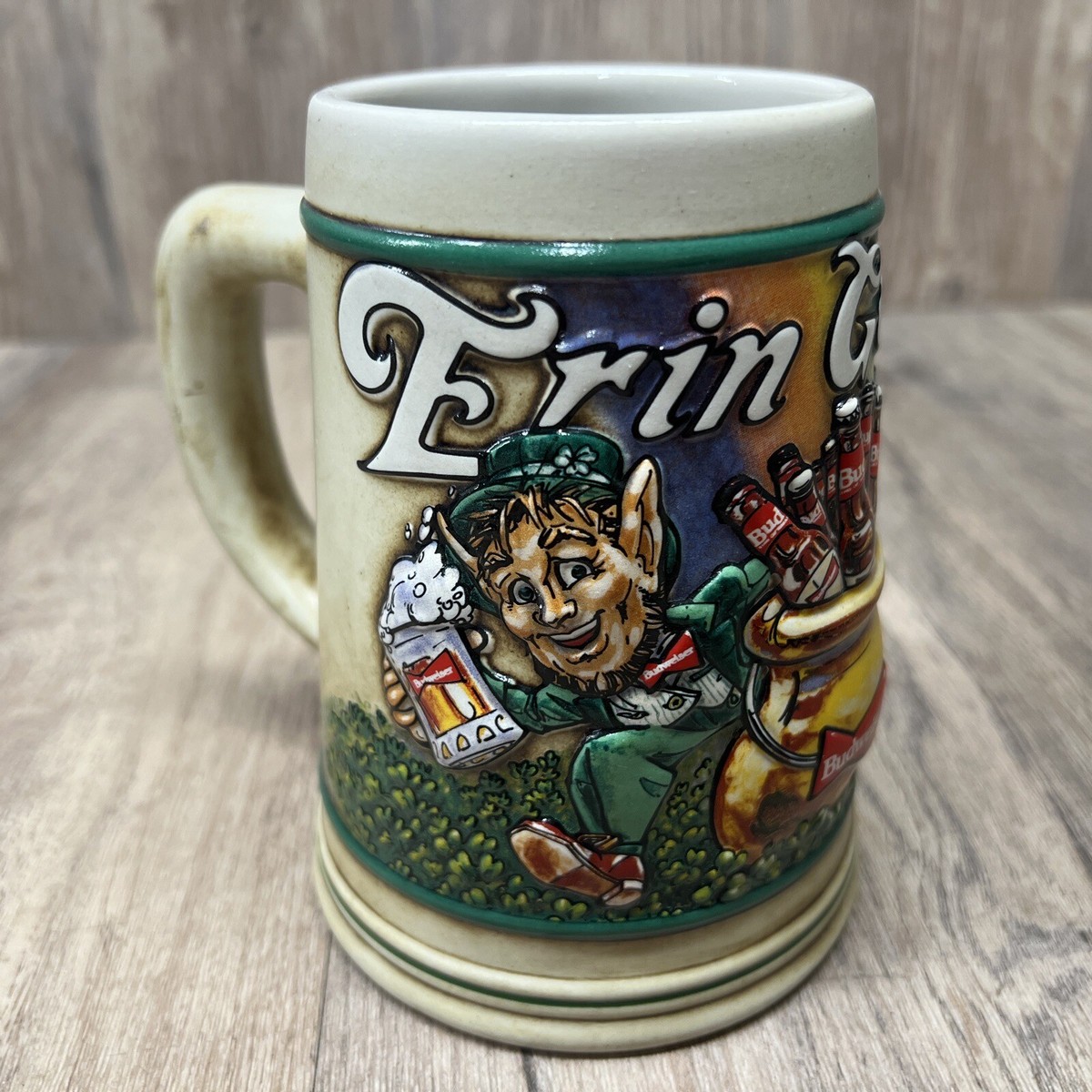 Budweiser 1992 St Patrick Day Erin Go Bud Anheuser-Busch Beer