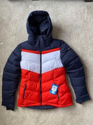 NWT Women's Columbia Timber Top Mountain Ski Jacket Arctic Trip Omni-Heat Pants