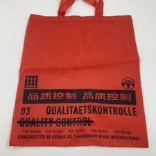 Alexander Wang X Adidas Red Tote Bag