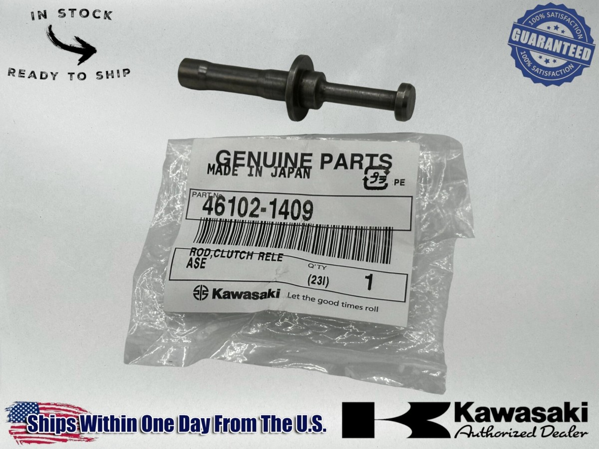 Kawasaki OEM Clutch Release Rod 46102-1409 - 1998-2025 KX 80 85
