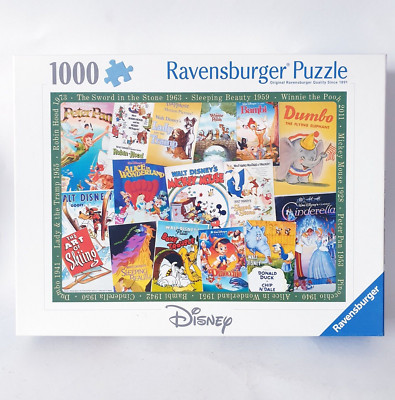 Disney Vintage Movie Poster Puzzle Ravensburger  12000689