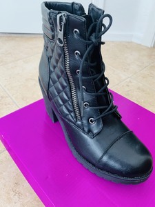 rampage black booties