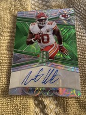 2018 Spectra Justin Houston S Jj Prism Neon Green/25 Auto