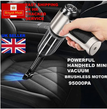 Powerful Car Vacuum Cleaner Wet/Dry Cordless Strong Suction Handheld Cleaning UK