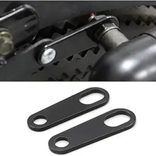 Rear Turn Signals Brackets, 2PCS Motorcycle Rear Indicator Light Black/Straight