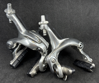 Shimano DURA-ACE BR-7700 Dual Pivot Silver Rim Brake Caliper Set