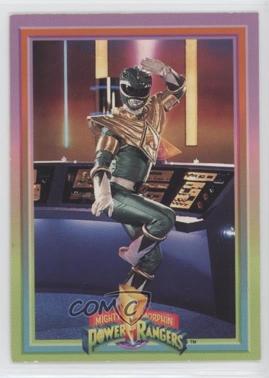1994 Mighty Morphin Power Rangers Series 1 Wal-Mart The Green Ranger #45 08wd