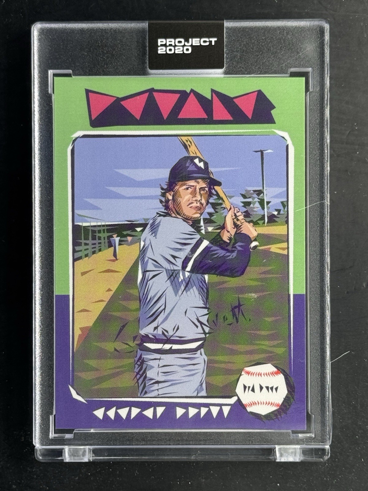 George Brett Topps Project 2020 Card #150 by Naturel Print Run of 4,085