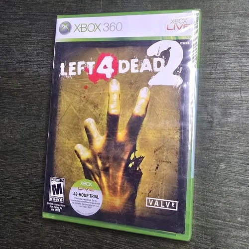 New ListingLeft 4 Dead 2 Xbox 360 Valve Zombie Survival Horror Game New Sealed NTSC