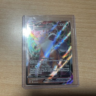 Pokemon - Lycanroc VMAX - 092/203 - SWSH Evolving Skies -Full Art Card Near Mint