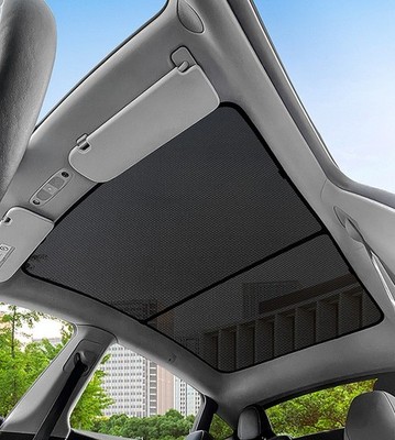 Sonnenschutz, Sonnenblenden, Dachhimmel für Tesla Model 3 Highland Farbe schwarz