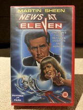 NEWS AT ELEVEN (1986) TV-Movie - VHS Tape Big Box Ex Rental - Panther/Pace