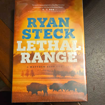 Ryan Steck Lethal Range: A Matthew Redd Thriller English Hardcover Novel