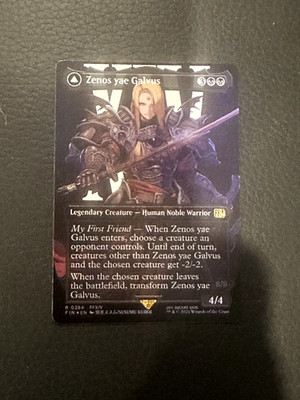 MTG - Zenos yae Galvus Borderless Foil - Final Fantasy - NM