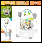 Portable Baby Swing with Music - Compact Automatic Design for Newborns, Unisex