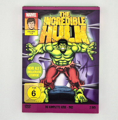 The Incredible Hulk - Die komplette Serie von 1982 [2 DVDs] Marvel - Seltenheit