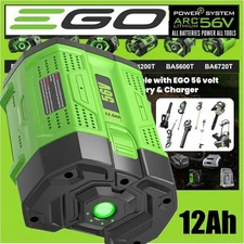 Upgraded 12Ah / 10Ah Li-Ion Battery For EGO 56V 56 Volt BA5600T BA4200 BA2800