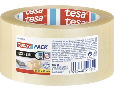 tesapack  Extreme Packband transparent 50 m x 50 mm