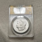 1884 S Morgan Silver Dollar ANACS XF Details Tough Date Morgan DC