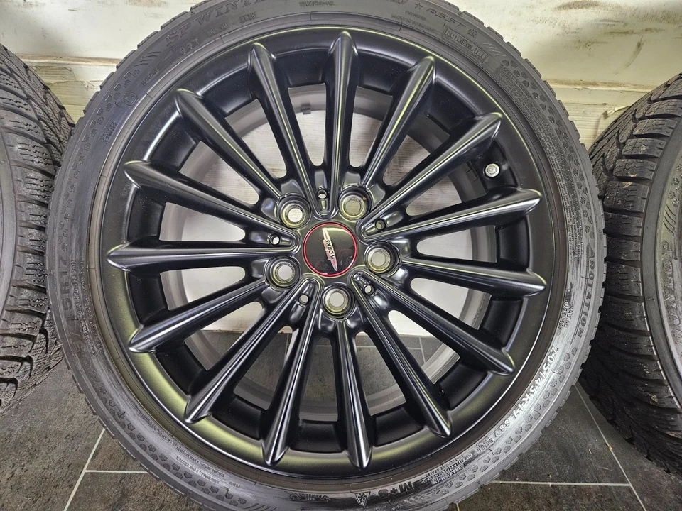 MINI Cooper One F55 F56 F57 17 Zoll JCW Spoke 505 Winterräder 7mm DOT: 3523 - Bild 3 von 4