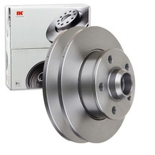 2X NK BREMSSCHEIBEN 226mm VOLL HINTEN PASSEND FÜR SEAT TOLEDO VW CORRADO GOLF